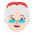 Mrs Claus Flat Light Emoji from Fluent Emoji Flat Set