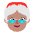 Mrs Claus Flat Medium Emoji from Fluent Emoji Flat Set