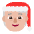 Mx Claus Flat Medium Light Emoji from Fluent Emoji Flat Set