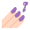 Nail Polish Flat Light Emoji from Fluent Emoji Flat Set