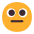 Neutral Face Flat Emoji from Fluent Emoji Flat Set