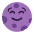 New Moon Face Flat Emoji from Fluent Emoji Flat Set
