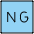 Ng Button Emoji from OpenMoji Set