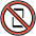 No Mobile Phones Emoji from OpenMoji Set