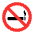 No Smoking Flat Emoji from Fluent Emoji Flat Set