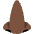 Nose Dark Skin Tone Emoji from Twemoji Set