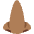 Nose Medium Dark Skin Tone Emoji from Twemoji Set
