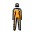 Nuclear Worker Woman Emoji from OpenMoji Set