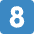 Number Eight Icon Emoji from Twemoji Set