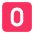 O Button (blood Type) Flat Emoji from Fluent Emoji Flat Set