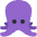 Octopus Emoji from Twemoji Emoji Set