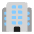 Office Building Flat Emoji from Fluent Emoji Flat Set
