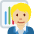 Office Worker Medium Light Skin Tone Emoji from Twemoji Set