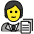 Office Worker Emoji from OpenMoji Set
