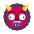 Ogre Flat Emoji from Fluent Emoji Flat Set