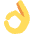 Ok Hand Emoji from Twemoji Set