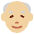 Old Man Medium Light Skin Tone Emoji from Twemoji Set