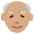 Old Man Medium Skin Tone Emoji from Twemoji Set