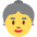 Old Woman Emoji from Twemoji Set