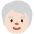Older Person Light Skin Tone Emoji from Twemoji Set