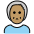 Older Person Medium Skin Tone Emoji from OpenMoji Set