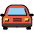 Oncoming Automobile Emoji from OpenMoji Set