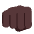 Oncoming Fist Flat Dark Emoji from Fluent Emoji Flat Set