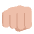 Oncoming Fist Flat Medium Light Emoji from Fluent Emoji Flat Set