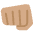 Oncoming Fist Medium Skin Tone Emoji from Twemoji Set