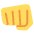Oncoming Fist Emoji from Twemoji Set