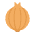 Onion Flat Emoji from Fluent Emoji Flat Set
