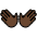 Open Hands Dark Skin Tone Emoji from OpenMoji Set