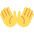 Open Hands Emoji from Twemoji Set