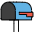 Open Mailbox With Lowered Flag Emoji from OpenMoji Set