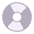 Optical Disk Flat Emoji from Fluent Emoji Flat Set