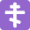 Orthodox Cross Emoji from Twemoji Set