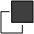 Overlapping White And Black Squares Emoji from OpenMoji Set
