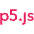 P5js Icon from SVG Logos Set
