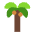 Palm Tree Flat Emoji from Fluent Emoji Flat Set