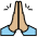 Palms Up Together Medium Light Skin Tone Emoji from OpenMoji Set