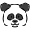 Panda Emoji from OpenMoji Set