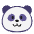 Panda Flat Emoji from Fluent Emoji Flat Set