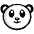 Panda Icon from SVG Logos Set