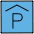 Parking Garage Emoji from OpenMoji Set
