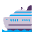 Passenger Ship Flat Emoji from Fluent Emoji Flat Set