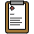 Patient Clipboard Emoji from OpenMoji Set