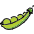 Pea Pod Emoji from OpenMoji Emoji Set