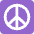 Peace Symbol Emoji from Twemoji Set