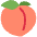 Peach Emoji from Twemoji Set