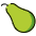 Pear Emoji from OpenMoji Set
